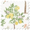 Lemon Grove, Mandarin - Motorised Roman Blind